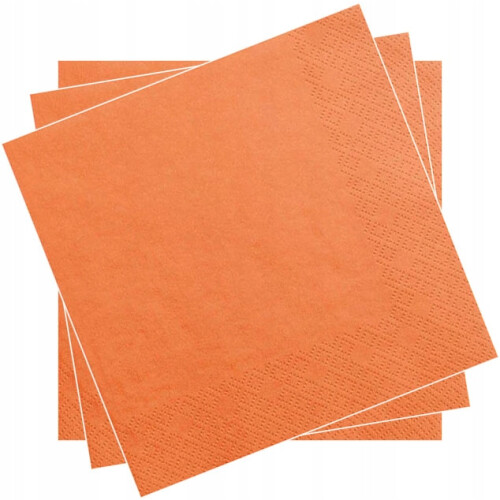 3-lags servietter, 20 stk., orange