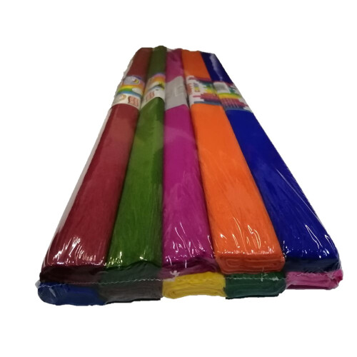 Crepepapir og silkepapir
