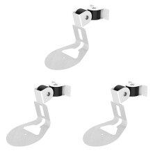 3X Wall Mount Bracket for Era 100, Wireless Speaker Space Saving Home Metal Wall Stand Holder, White