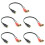 5X 2 RCA Macho A Hembra 3,5 mm Jack Aux Cable de Audio Estereo 1