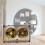 3X 55 Minute Blank Tape Disk Double-Sided Metal Small Open Disk Blank Cassette Tape Tape Disk, E 5