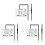 3X Tuya  Zigbee  with Temperature Sensor Passive Dry Contact Zigbee Relay Work with Home Assistant AC 85-250V 2