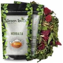 Hamp te med hindbær, mynte, citrongræs 30 g Green Touch