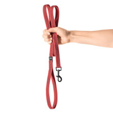 Skridsikker line RØD - 10m, 76MM - hund 10-25kg