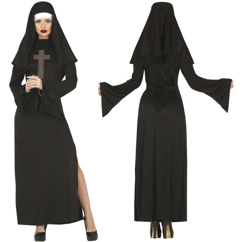 Nonnekostume Søstervane Halloween M