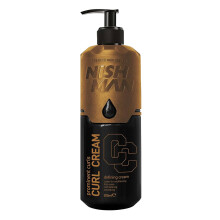 Nishman Curl Cream 200Ml For Men | Curl Defining & Frizz Control Cream | Leave-In Hair Cream For Curly, Wavy & Textured Hair | Smooth, Hydrating & Nat