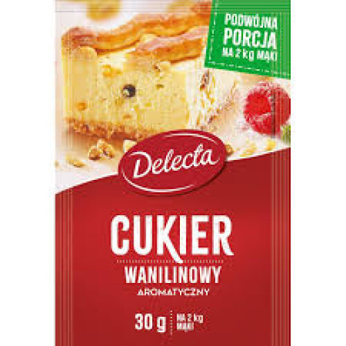 DELECTA VANILJE SUKKER 30G BAKALLAND