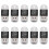 10X Card Reader Aluminum USB Type C OTG Micro-/TF External Memory Card Reader Adapter for Mobile Phone Computer(Black) 1