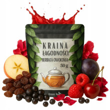 Frugtte Land af Mildhed æble hindbær hyldblomst infusion hibiskus