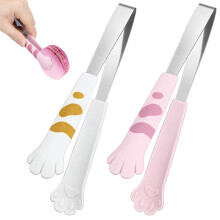 2St Praktische Kattenpoot Food Tongs Keuken En Restaurant