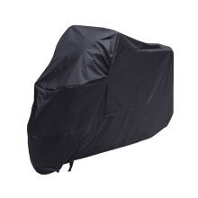 1Motorbike Rain Cover Sterk Polyester Zwart Waterdicht
