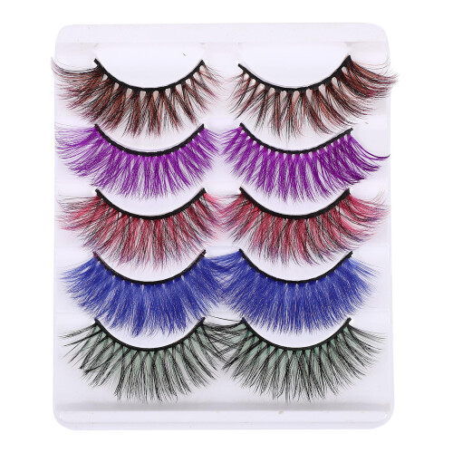 5Paren Herbruikbare 3D Nepwimpers Voor Vrouwen Make-Up