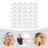 50St Elastische Make-Up Spons Poeder Puff Voor Gezichtsbasis 6