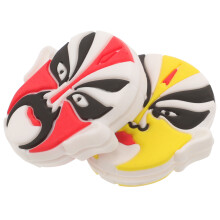 2St Creatieve Peking Opera Tennis Dampener Voor Schokabsorptie