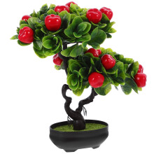 1Plastic Nepappelboompothuis Decoratie Kleurrijk En Stevig