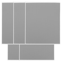 5X Krasstickers Voor En Feestdecoratie