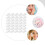 50St Elastische Make-Up Spons Poeder Puff Voor Gezichtsbasis 5