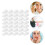 50St Elastische Make-Up Spons Poeder Puff Voor Gezichtsbasis 10