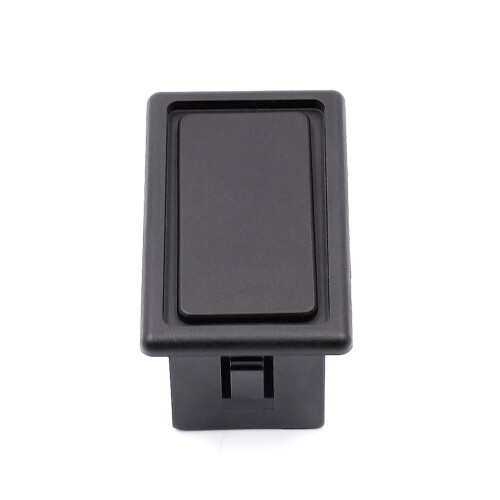 1USB USB Houder Rocker Panel Sterk Brandvertragend Zwart ABS