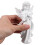 1St Wit Resin Ornament Voor En 4
