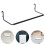 Stevige Pegboard Handdoekhouder Voor Diverse Ruimtes 6