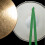1Paar Multifunctionele Donkergroene Nylon Drumstokken 8