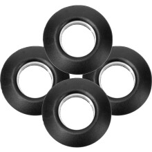 Lot de 4 anneaux de rechange pour pagaies de kayak, canoë et rafting.