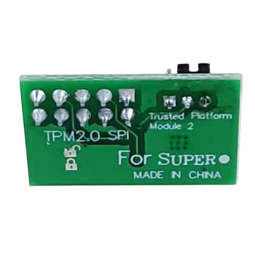 4X for -AOM-TPM-9670V-S Vertical TPM 2.0 9-Pin 1