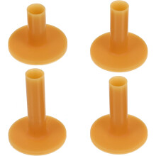 4-teiliges Set flexibler Golf-Tees (42 mm, 54 mm, 60 mm, 70 mm) mit verschleißfesten Golfballhaltern