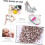 Lot de 4 strass en zirconium pour manucure et décoration multi-usages 7