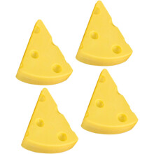 Stück Käseförmige Radiergummis, niedliche Käseradiergummis aus Gummi für Belohnungen im Klassenzimmer und selbstgemachte Gastgeschenke