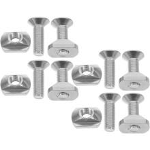 Edelstahl-Hydrofoil-Schienen mit Schrauben für Surfbretter, Montage-Hardware-Set für Foilboards