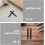 4pcs Retractable Barrier Cassette Replacement Clips Made of Sturdy Abs Material 3