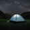 Campingzelt, Grau-Blau, Nightfall Serie 1