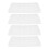 4St Suikerbloemen En Tray Transparant Plastic 7