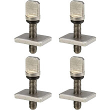tornillos de acero inoxidable para aletas de tabla de surf, tornillos desmontables para longboard, piezas de surf profesionales e impermeables.