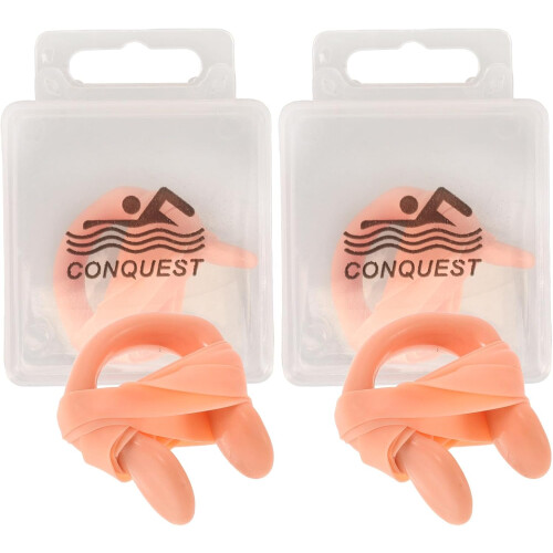 Clips de nariz de natação de silicone de 4pcs