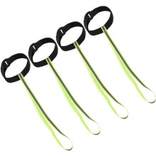 Lot de 4 dragonnes élastiques pour gants de ski, pour hommes, femmes, garçons, filles et adultes