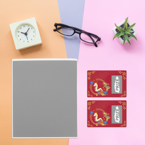 5X Krasstickers Voor En Feestdecoratie 2