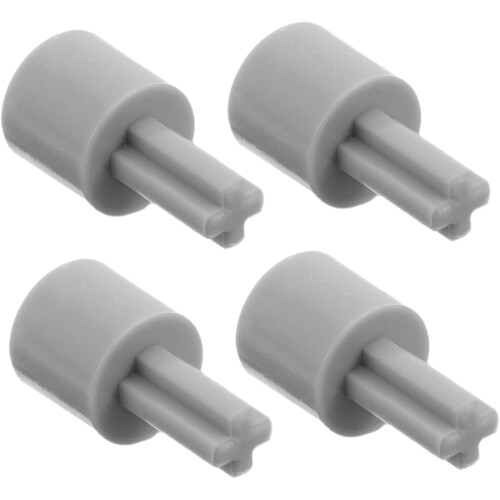 Conectores de roda de carro 4pcs compatíveis com acoplamento de eixo cruzado Lego