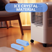 4pcs blocos de gelo reutilizáveis Pacotes de gelo mais frios para caixa de ventilador de ar condicionado Pacotes de congelador reutilizáveis