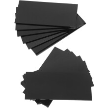 40pcs Welding Mask Lens Impact Resistant Glass Lens for Welding Helmet Replacement