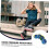 70 mm PU-Rollen, hochelastisch, 4 Stück, blau 7