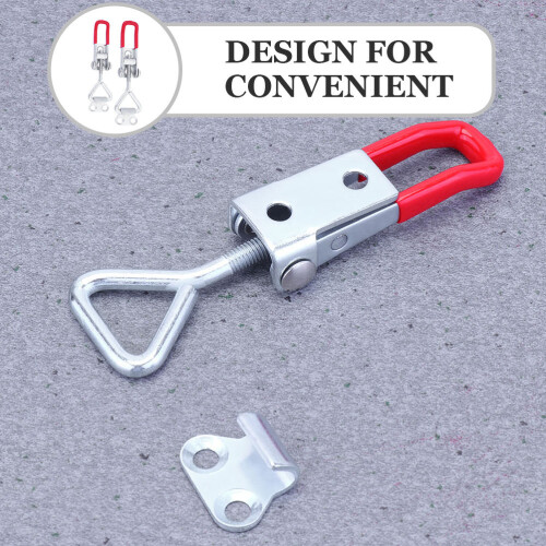 6St Heavy Duty Ijzeren Deursluiting Met Verstelbare Toggle Clamp 2