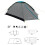 Campingzelt, Grau-Blau, Nightfall Serie 3
