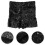 1Zwarte Glinsterende Glitter Shorts Elastische Shorts 6
