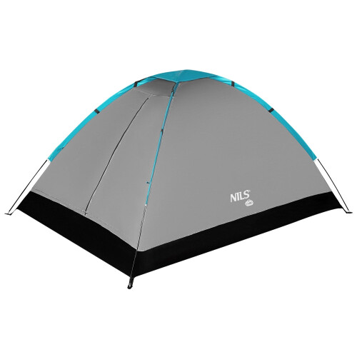 Campingzelt, Grau, 2-Personen, Wasserdicht 1