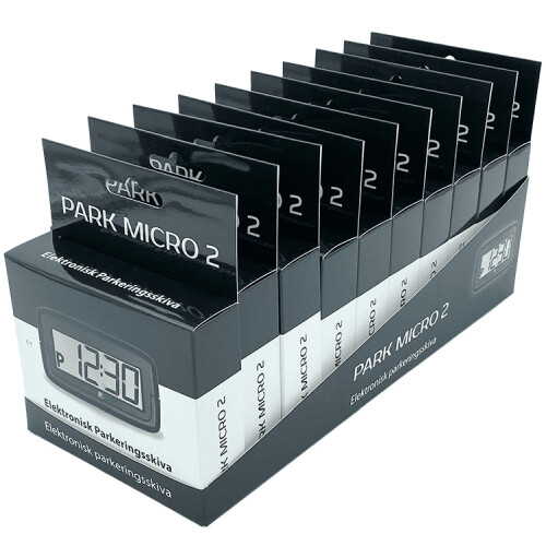 Elektroninen P-levy 10 kpl + näyttöteline 1