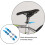 4Pcs Bicycle Seatpost Quick Release Skewer Clamp Set 3