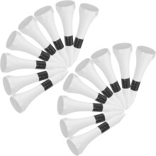 50 Stück 38 mm Hartholz-Golf-Tees, kurze Golf-Übungs-Tees